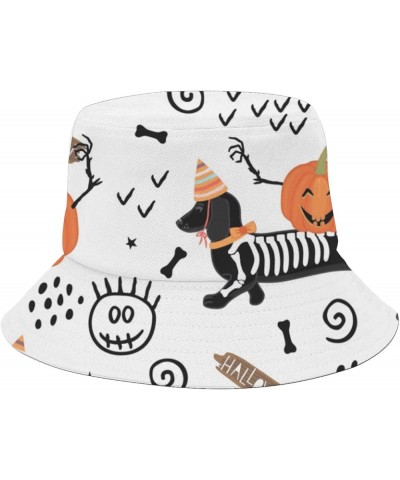 Cool Bucket Hat Dog Pattern Bucket Hat Clothes Packable Women Hats for Vacation Accessories for Camping Must Dog 2 $10.32 Buc...