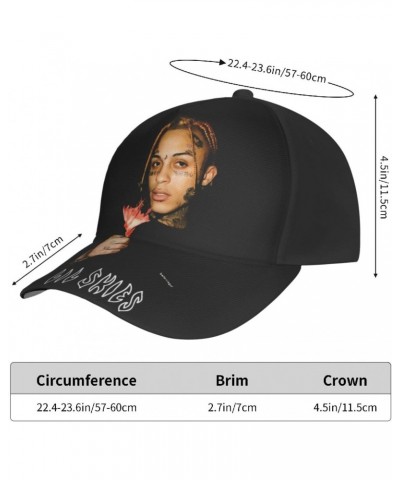 Lil Skies Baseball Cap Adjustable Sun Chapeau Sports Hat for Camping Outdoors Beach Party Travel Black $12.01 Baseball Caps