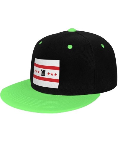 Flag of Drenthe Snapback Hat for Men Women Baseball Cap Trucker Flat Bill Hats Dad Caps Green $10.91 Baseball Caps