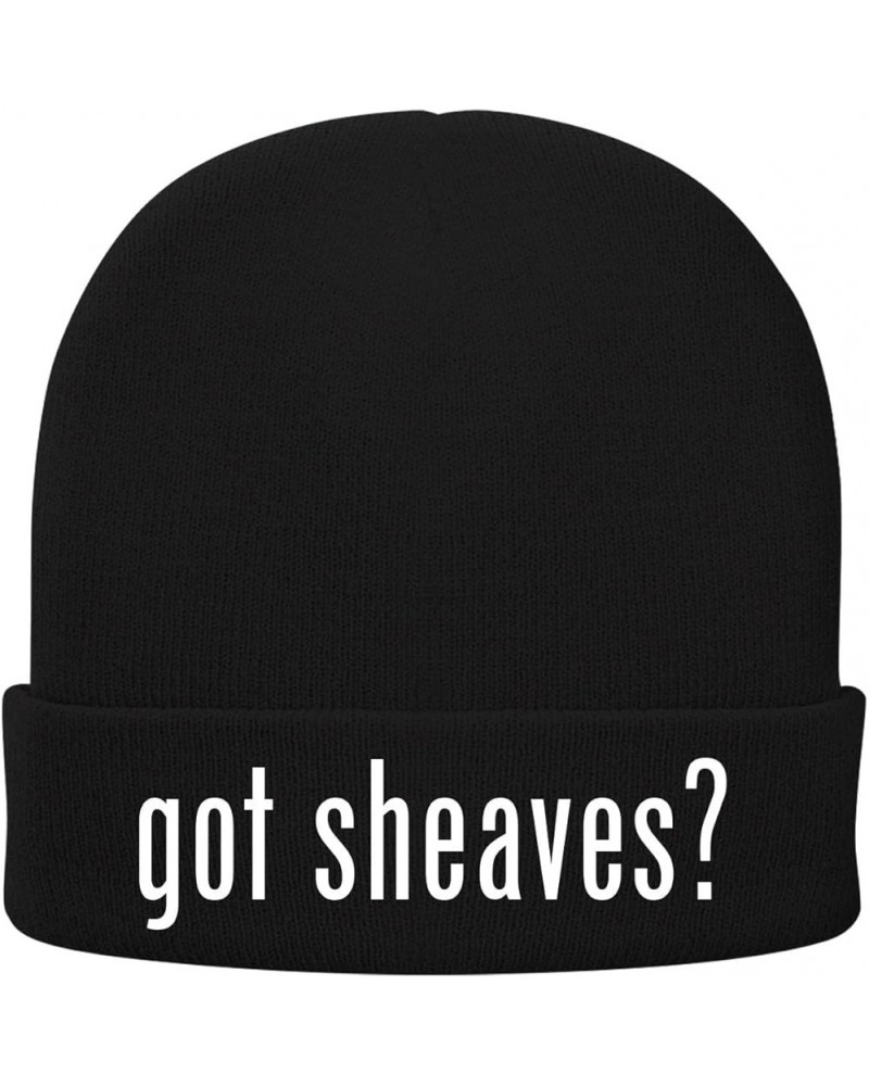 got Sheaves? - Soft Adult Beanie Cap Black $16.53 Skullies & Beanies