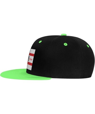 Flag of Drenthe Snapback Hat for Men Women Baseball Cap Trucker Flat Bill Hats Dad Caps Green $10.91 Baseball Caps