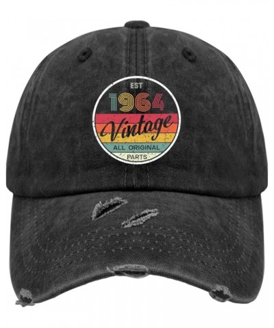 1965 Vintage All Original Parts Hats Mesh Hat AllBlack Hat for Women Gifts for Men Cool Cap 1964 $11.19 Sun Hats