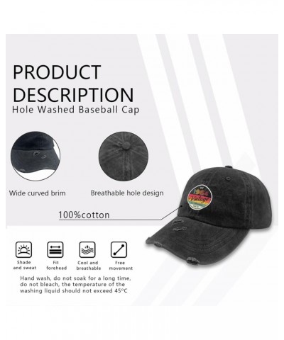 1965 Vintage All Original Parts Hats Mesh Hat AllBlack Hat for Women Gifts for Men Cool Cap 1964 $11.19 Sun Hats