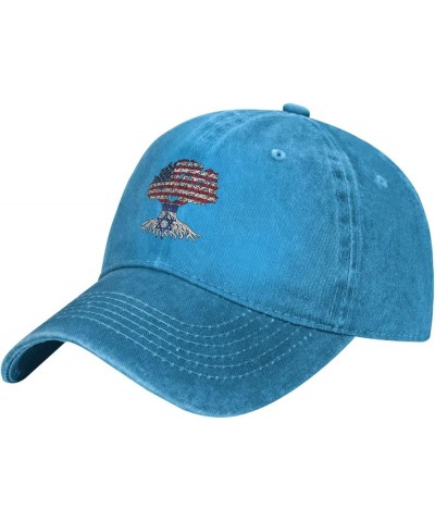 American Crown with Israel Roots Unisex Baseball Cap Cotton Fits Men Women Blue $11.72 Cowboy Hats