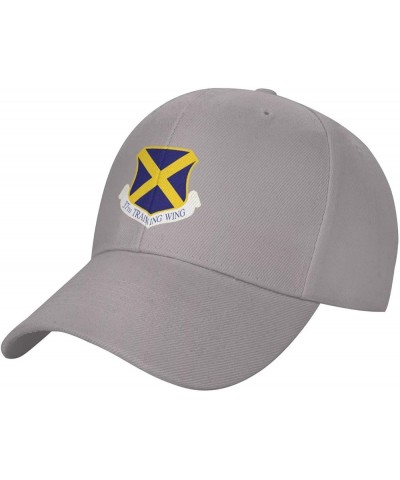 37th Training Wing Baseball Cap for Men Women Dad Hat Classic Adjustable Golf Hats Gray $13.41 Baseball Caps