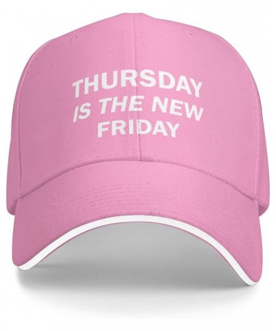 Thursday is The New Friday Hat Men Baseball Caps Adjustable Cap Pink $10.29 Baseball Caps