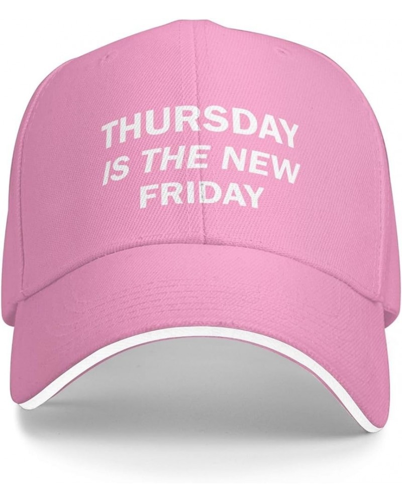 Thursday is The New Friday Hat Men Baseball Caps Adjustable Cap Pink $10.29 Baseball Caps