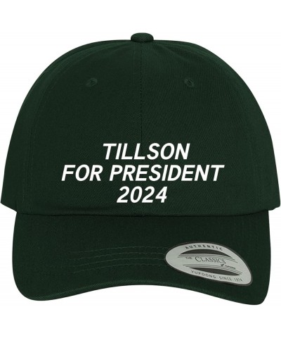 Tillson for President 2024 - Comfortable Dad Hat Baseball Cap Forest $19.55 Baseball Caps