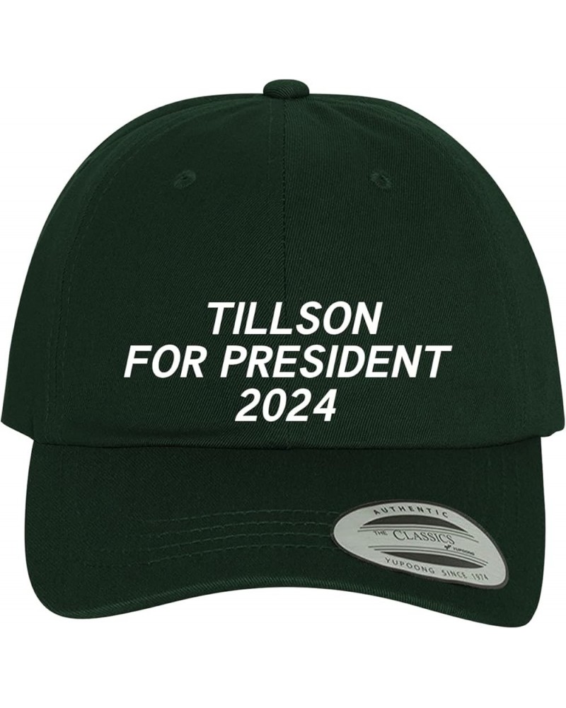 Tillson for President 2024 - Comfortable Dad Hat Baseball Cap Forest $19.55 Baseball Caps