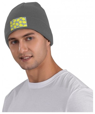 Lemon Print Beanie Hat Knitted Cap for Men Women,Thin Warm Knit Slouchy Ski Cap Winter Hip Hop Deep Heather $9.25 Skullies & ...