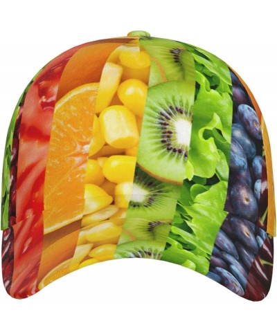 Green Cactus Print Unisex Baseball Cap,Unisex Hats Cool Adjustable Hat Men Women Teens Fruits $11.63 Baseball Caps