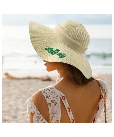 Bucket Hats for Women Trendy Mother's Day i loveq mmom Sun Cap Packable Casual for Beach Lucky6 $21.23 Sun Hats