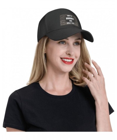 That's a Horrible Idea What Time Classic Duckbill Caps for Stylish Sun Protection Outdoor Black $11.15 Baseball Caps