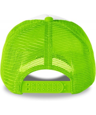 Personalized Sun Hat Your Image Here Curved Mesh Hat Birthday Gifts Greenyellow 0 $12.18 Sun Hats