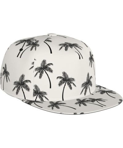 Palm Trees Baseball Cap, Flat Brim Trucker Hat, Buckle Adjustable Palm Trees29 $10.19 Baseball Caps