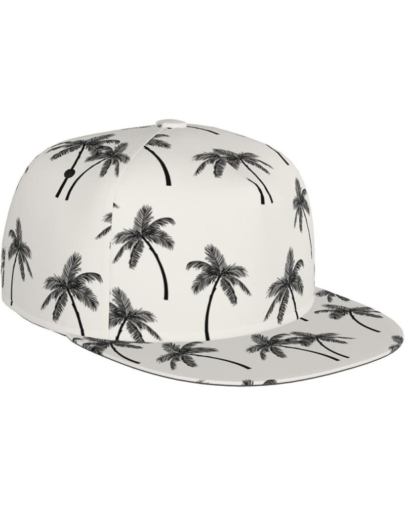 Palm Trees Baseball Cap, Flat Brim Trucker Hat, Buckle Adjustable Palm Trees29 $10.19 Baseball Caps