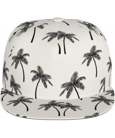 Palm Trees Baseball Cap, Flat Brim Trucker Hat, Buckle Adjustable Palm Trees29 $10.19 Baseball Caps