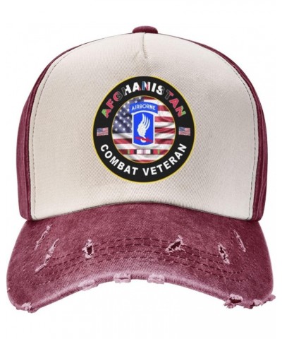 Us Army 173rd Airborne Brigade Afghanistan Combat Veteran Upgrade Style with Adjustable Cotton Baseball Caps $19.13 Baseball ...