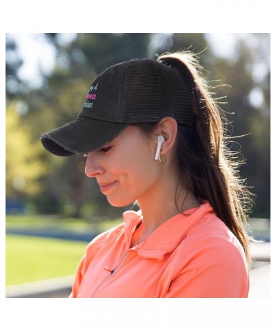 Womens Ponytail Cap My Joy & Happiness is Abundant B Cotton Distressed Trucker Hats Leopard $15.89 Baseball Caps