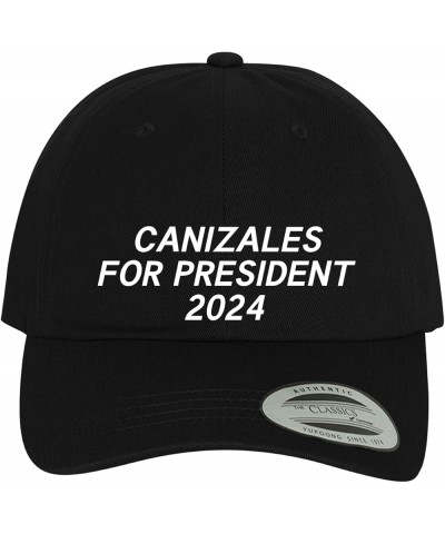 Canizales for President 2024 - Comfortable Dad Hat Baseball Cap Black $13.36 Baseball Caps