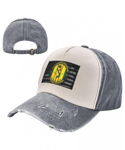 1st Cavalry Division Vietnam Veteran Baseball Cap Adult Adjustable Casual Duck Tongue Hat Golf Caps Trucker Hats Gray $13.12 ...