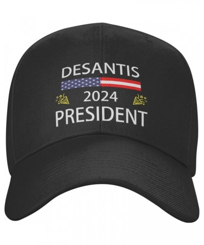 Ron Desantis for President 2024 Classic Duckbill Caps for Stylish Sun Protection Black $13.00 Baseball Caps