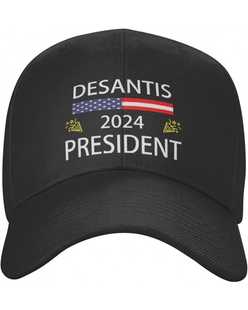 Ron Desantis for President 2024 Classic Duckbill Caps for Stylish Sun Protection Black $13.00 Baseball Caps