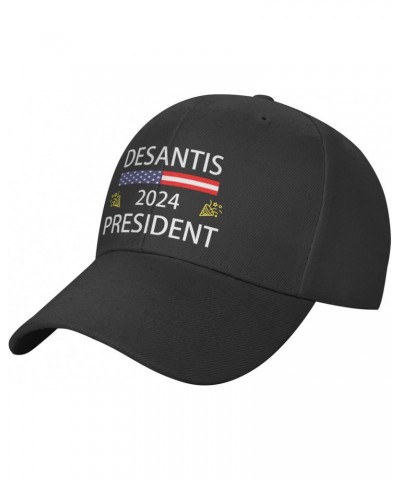 Ron Desantis for President 2024 Classic Duckbill Caps for Stylish Sun Protection Black $13.00 Baseball Caps