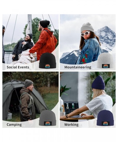 I Hate Pulling Out Camping Funny Retro Outdoor Beanie Hat Women Knitted Hat Skull Cap Men Knit Slouchy Hat Black Black $11.19...