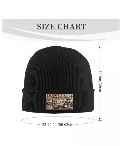 Puddle Rock of Band Mudd Winter Knit Beanie Hat for Men Women Soft Thermal Ribbed Knitted Cap Slouchy Toboggan Cap for Cold W...