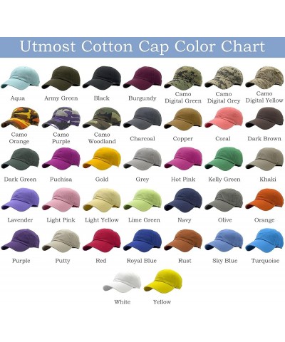 Unisex Classic Low Profile Cotton Baseball Cap Plain Blank Camoflauge Soft Unconstructed Adjustable Size Dad Hat Coral $8.69 ...