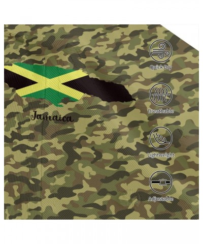 Map of Jamaica Cap Tucker Hat Adjustable Sports Baseball Caps1 Black $14.38 Baseball Caps