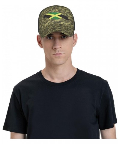 Map of Jamaica Cap Tucker Hat Adjustable Sports Baseball Caps1 Black $14.38 Baseball Caps