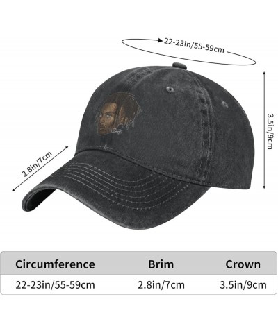 Baseball Cap Retro Washed Cowboy Hat Snapback Hats Hip Hop Hats Dad Hat Trucker Hats for Women Men Black Black $10.07 Basebal...