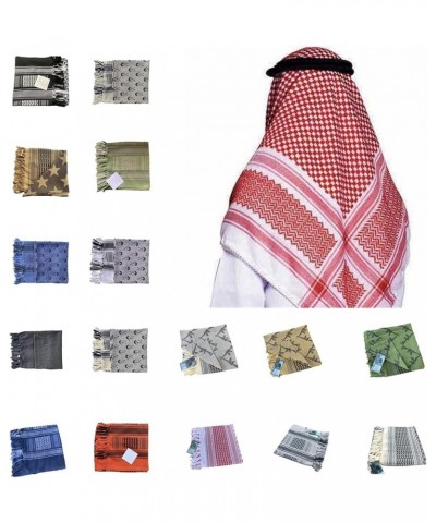 Lightweight Adult Pattern Scarf Multi Purpose Headscarf Adjustable Religious Scarf Outdoor Sunproof Headwrap Arab A $9.17 Sca...