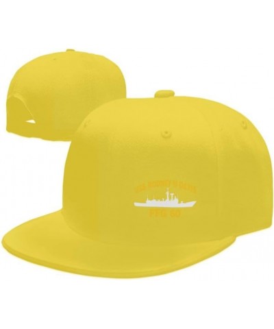 USS Rodney M Davis FFG 60 Flag-Denim Hats Cowboy Knit hat Baseball Caps Fisherman's hat Yellow $16.78 Baseball Caps