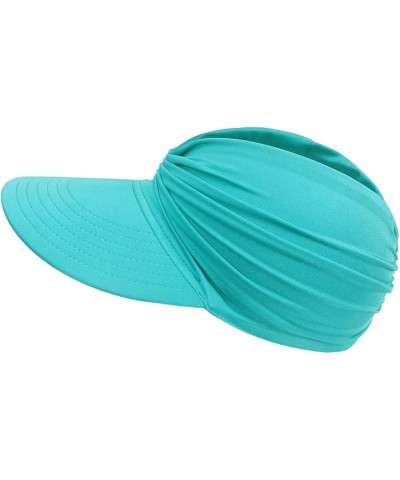 Wide Brim Sunhat Women Outdoor Summer Hat Open Top Hollow Cap Adult Sun Visor Hat Travel Seaside Beach Hat Fluorescence $13.5...