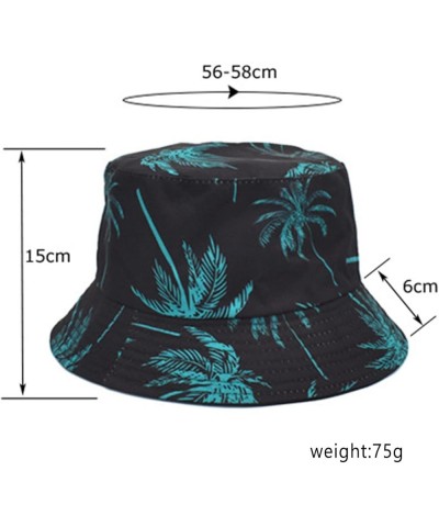 Women Summer Fashion Beach Adjustable Washable Cotton Bucket Hat Sun Hat Outdoors Bucket Hat Cow Print Fuzzy White $6.59 Buck...