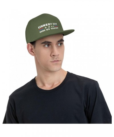 Robert Kennedy Jr 2024 Presidential Baseball Hats for Men Women Black Trucker Hat Sun Hats Unisex Dad Hat Moss Green $10.59 B...