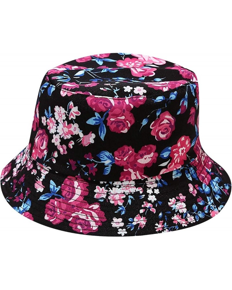 Bucket Hat for Women Teens Travel Summer Womens Bucket Hats Packable Beach Sun Hat Girls Wide Brim Fisherman's Caps UPF 50+ 5...