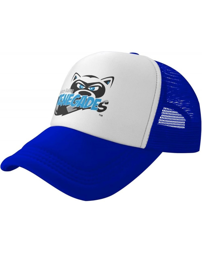 Hudson Valley Renegades Trucker Hats，Adjustable Comfortable Mesh Shade Baseball Cap for Men and Women Blue $10.64 Baseball Caps