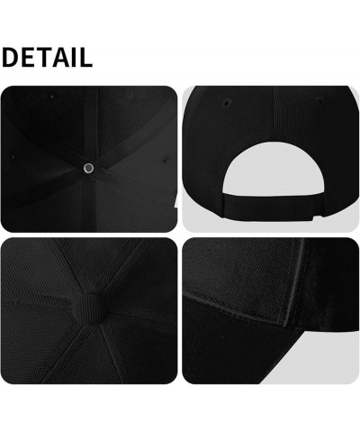 Design Name Pattern Casual Fashion Baseball Cap Black : Comfortable, Light Black $13.12 Baseball Caps