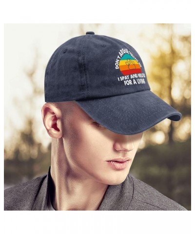 Don't Argue with Me I Spay and Neuter for A Living Hat Funny Hat for Men Womens Pigment Black Trucker Hat Navy Blue $11.26 Su...