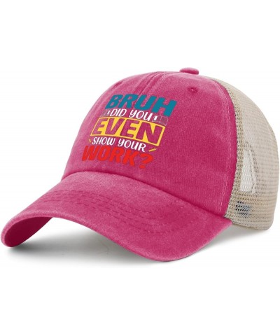 Hat Men Retro Baseball Hat for Men AllBlack Ball Cap Fashion Unique Gifts for Singers Pink $10.76 Baseball Caps