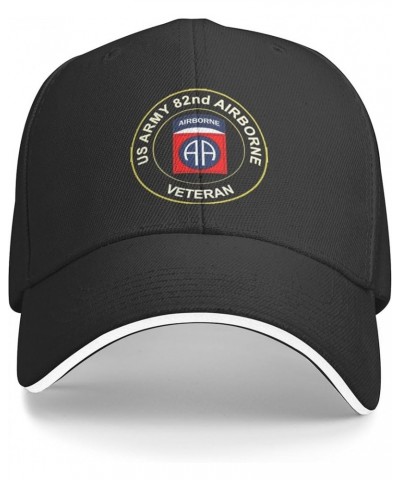 Unisex Classic Baseball Cap Sandwich Cap Plain Dad Cap Adjustable Casquette Hat Black $13.79 Baseball Caps