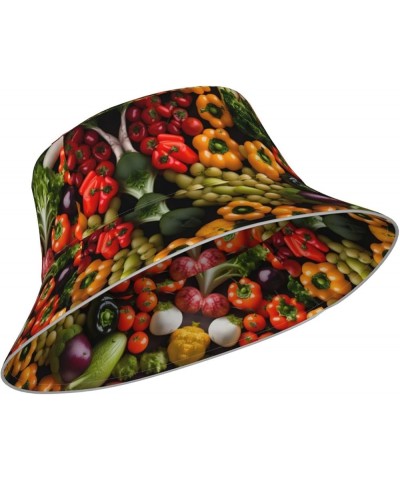 Yorkie Floral Print Wide Brim Foldable,Sun Bucket Hat,Summer Sun Beach Fishing Cap for Men and Women Fisherman Variety Fresh ...