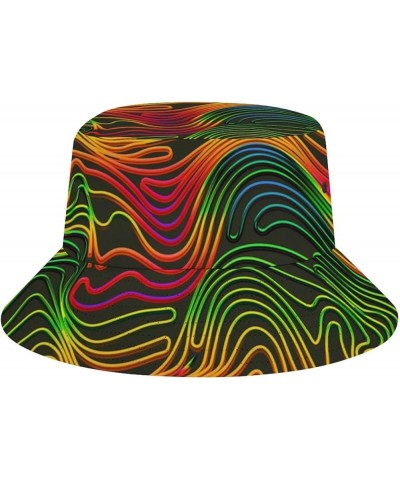 Bucket Hat UPF 50+ for Women Mens Outdoor Fisherman Hats Sun Protection Caps Pattern (394) $9.87 Sun Hats