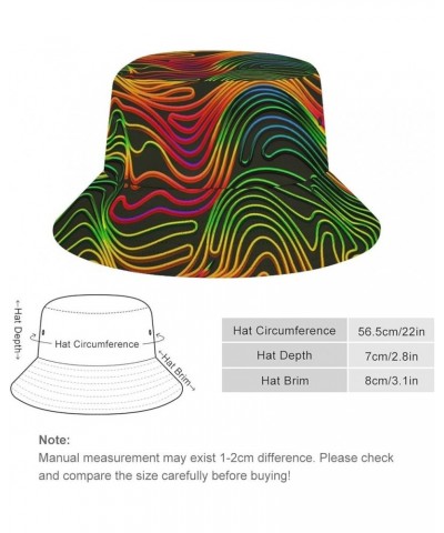 Bucket Hat UPF 50+ for Women Mens Outdoor Fisherman Hats Sun Protection Caps Pattern (394) $9.87 Sun Hats