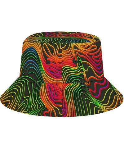 Bucket Hat UPF 50+ for Women Mens Outdoor Fisherman Hats Sun Protection Caps Pattern (394) $9.87 Sun Hats