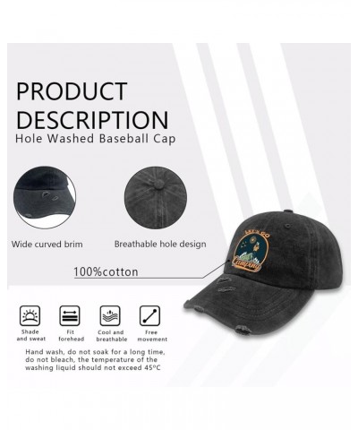 Baseball Hat Let Us Go Camping Dad Hats for Women Vintage Mesh Snapbacks for Gift Denim $13.29 Baseball Caps